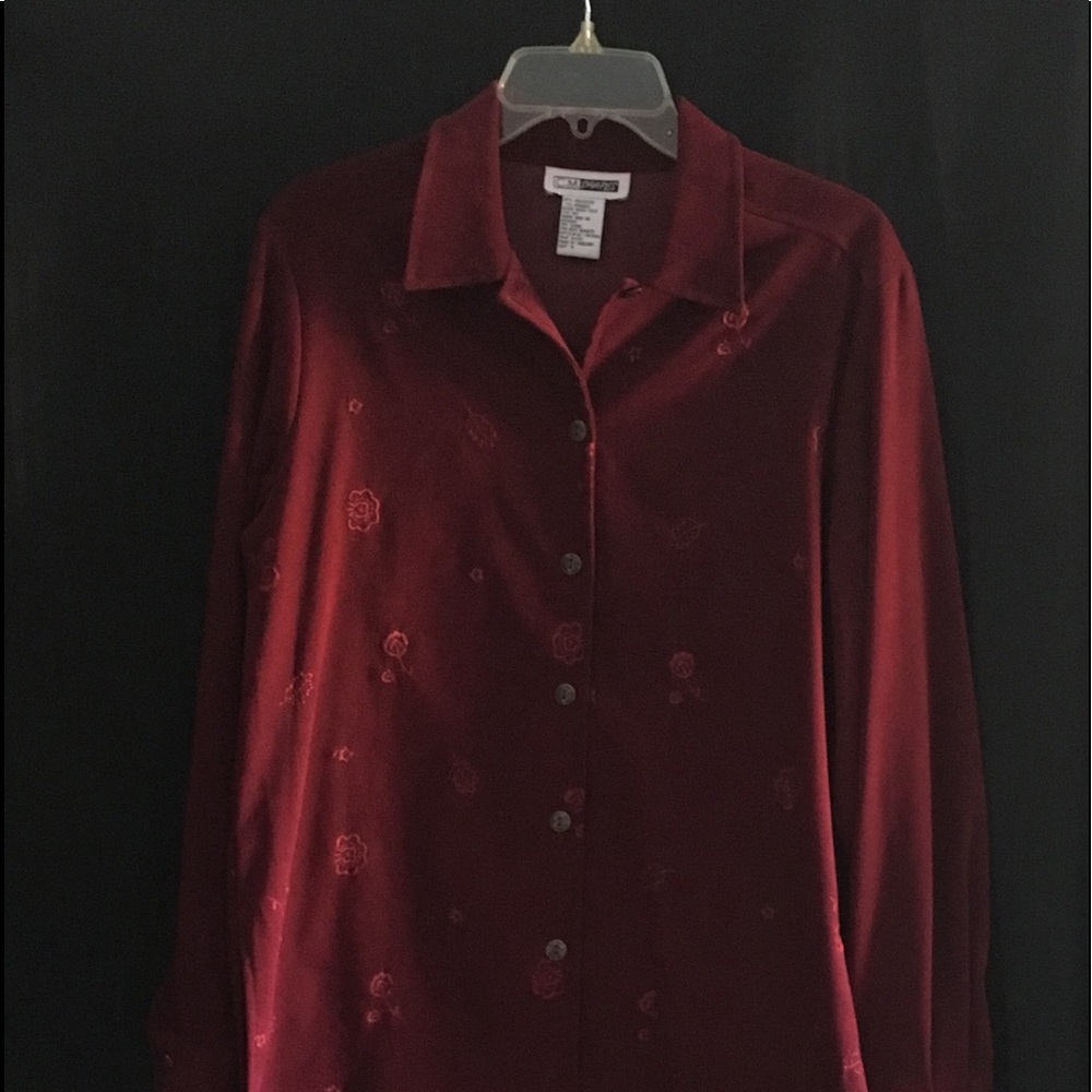 Beautiful soft maroon pant suit